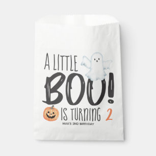 Boo Ghost Jack O'Lantern Halloween Birthday Favor Bag