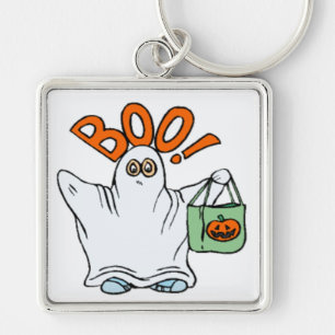 BOO ! GHOST KEYCHAIN