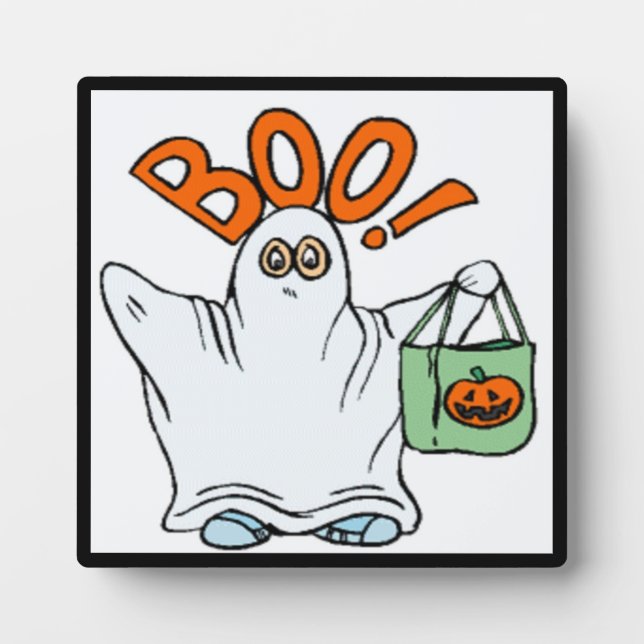 BOO ! GHOST PLAQUE (Front)