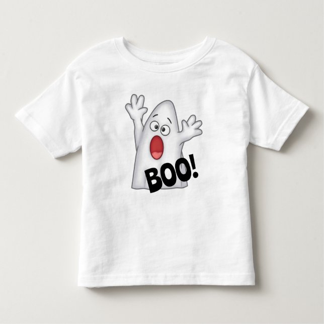 Boo Ghost Toddler T-shirt (Front)