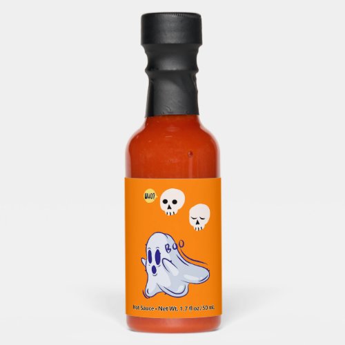 Boo Ghost UK 31 Spooky USA Skull October Halloween Hot Sauces