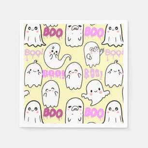 Boo, ghostly feel.b napkins