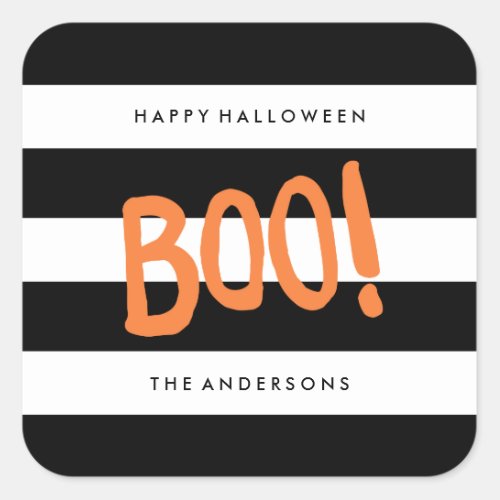 Boo  Gift Tag Stickers