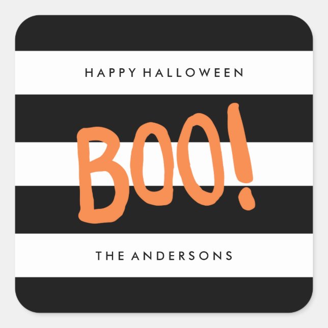 Boo! | Gift Tag Stickers (Front)