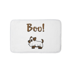 Boo Halloween                Bath Mat