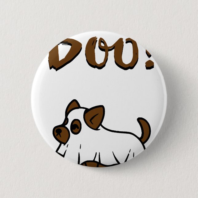 Boo Halloween Button (Front)