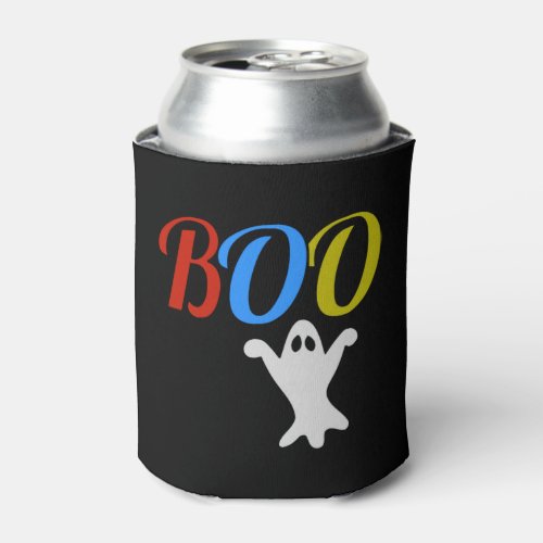 BOO HALLOWEEN            CAN COOLER