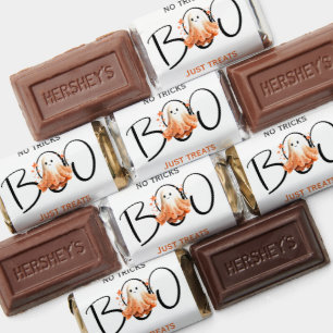 Boo Halloween Candy Name Hershey's Miniatures