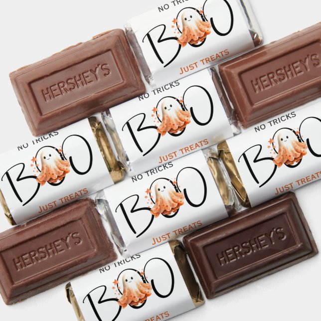 Boo Halloween Candy Name Hershey's Miniatures (Assorted)