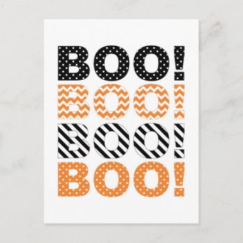 Boo! Halloween Card by Jmariegarza at Zazzle