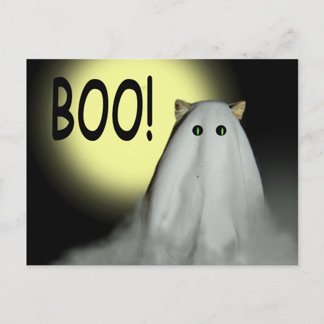 Boo! Halloween Card (Front)