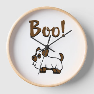 Boo Halloween Clock