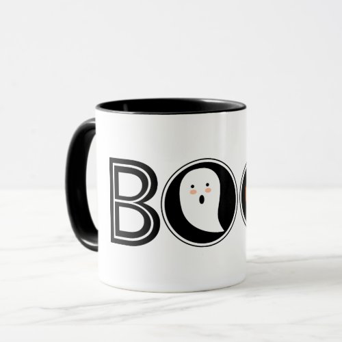 Boo Halloween Coffee Mug