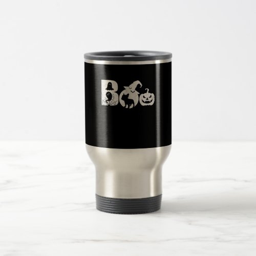 Boo Halloween Costume French Bulldog Gifts Travel Mug