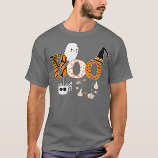 Boo Halloween Costume Spiders, Ghosts, Pumkin & Wi T-Shirt