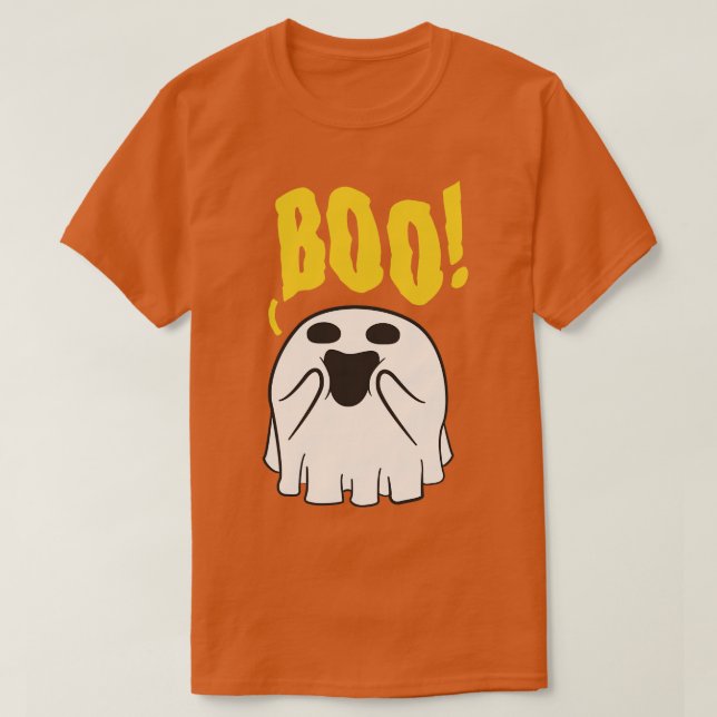 Boo Halloween Costume T-Shirt (Design Front)