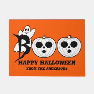 BOO! Halloween Ghost Doormat