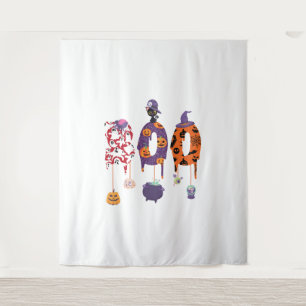 Boo! Halloween Halloween Apparel Halloween Tapestry