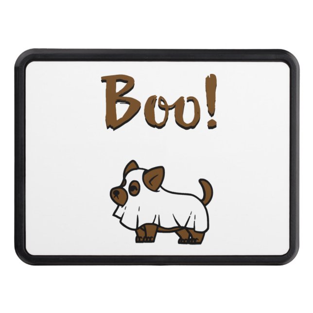 Boo Halloween                Hitch Cover (Front)