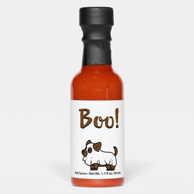 Boo Halloween                Hot Sauces (Front)