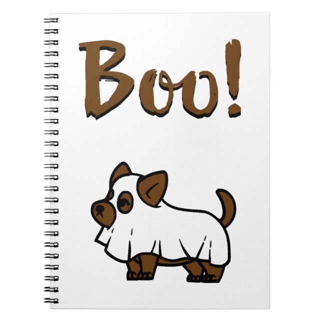Boo Halloween                    Notebook (Front)