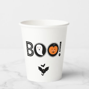 Boo! Halloween Paper Cup