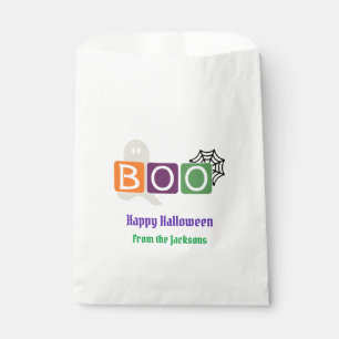 BOO Halloween Sayings Goodie Bag