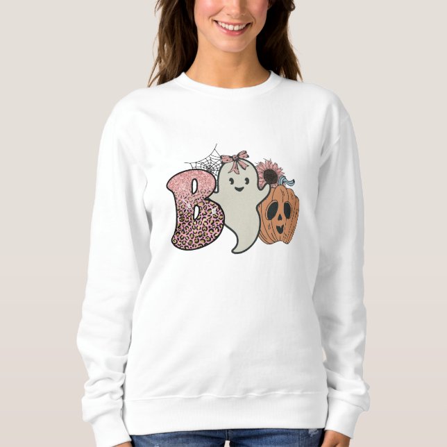 Boo Halloween Sweatshirt (Front)