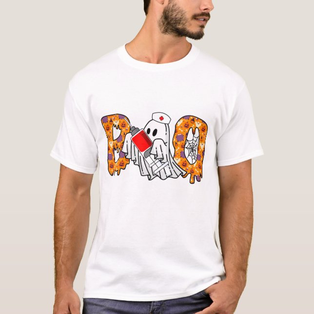 Boo Halloween T-shirt (Front)