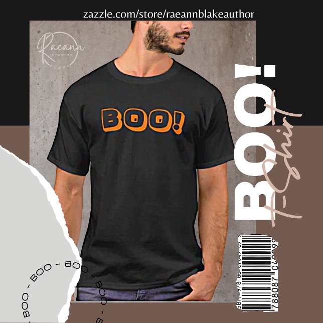 BOO! Halloween T-Shirt (Creator Uploaded)