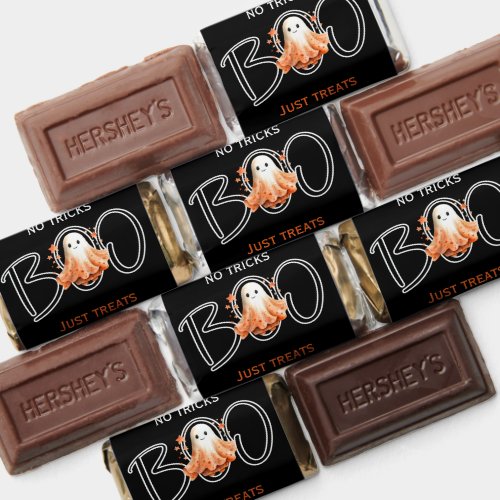 Boo Happy Halloween Name Hersheys Miniatures