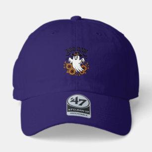 Boo Haw Cowboy Ghost Sunflowers Bats Halloween_1 47 Brand Hat