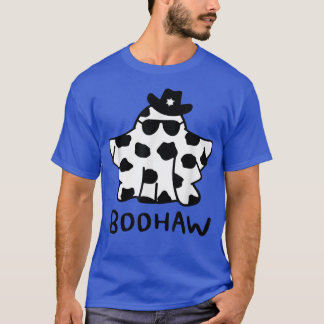 Boo Haw , Retro Boo Haw Ghost Cowbo Halloween T-Shirt
