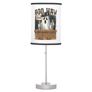 Boo Haw Retro Western Halloween Table Lamp