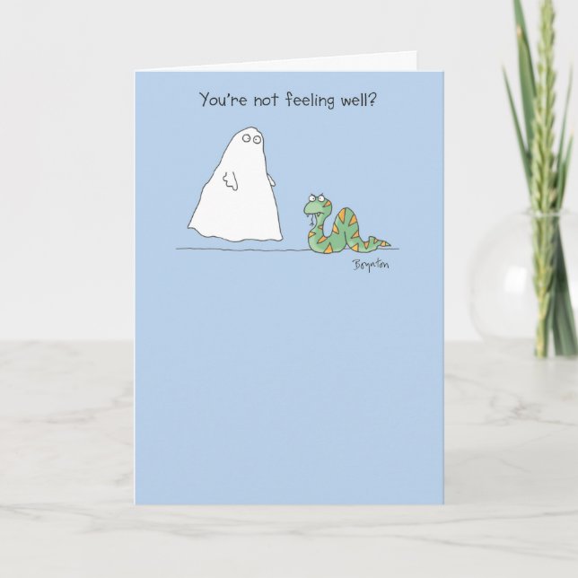 BOO! HISS! CARD (Front)