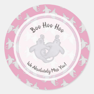 Boo Hoo Hoo Ghost Stickers