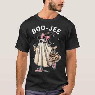 Boo-jee Costume Ghost Spooky Season Cute Halloween T-Shirt