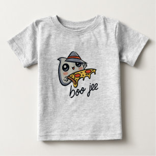 Boo Jee eating pizza Baby T-Shirt
