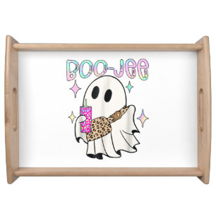 Boo Jee Funny Halloween Ghost Serving Tray