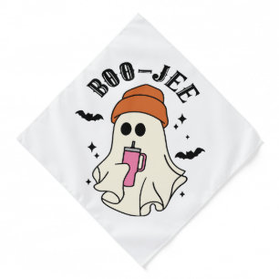 Boo-Jee funny Halloween Tumbler-Inspired Ghost Bandana