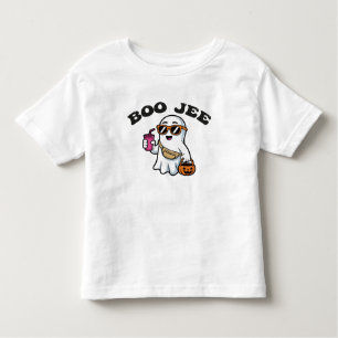 BOO-JEE Ghost – Funny Boujee Halloween Design Toddler T-shirt