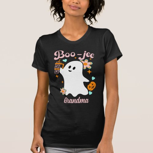 Boo_Jee Grandma  Retro Ghost T_Shirt