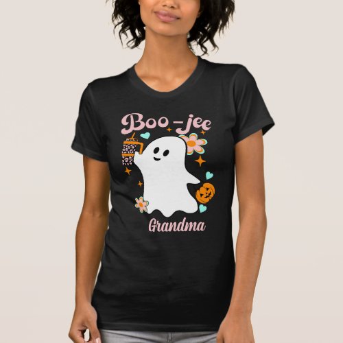 Boo_Jee Grandma  Retro Ghost T_Shirt