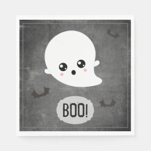 Boo Kawaii Ghost Napkins