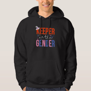 Boo Keeper of the Gender Reveal Baby Announcement Hoodie