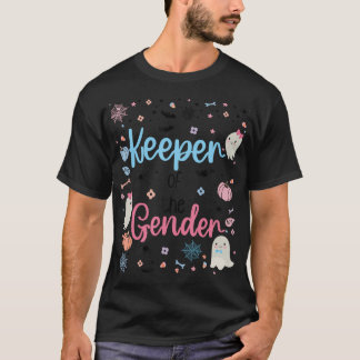Boo Keeper Of The Gender Reveal Baby Pregnancy Ann T-Shirt