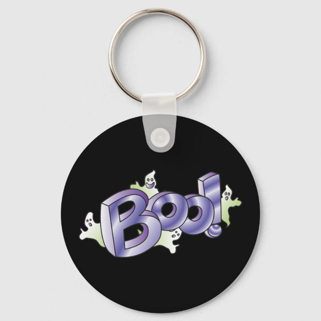 Boo! Keychain (Front)