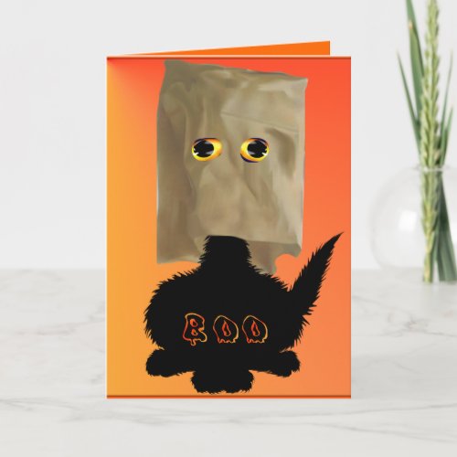 Boo Kitty Card