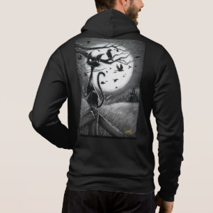 Boo Kitty Feels an Ominous Wind Hoodie