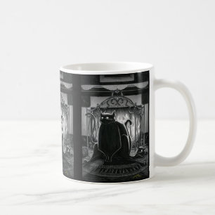 Boo Kitty Gets Sat Upon Coffee Mug